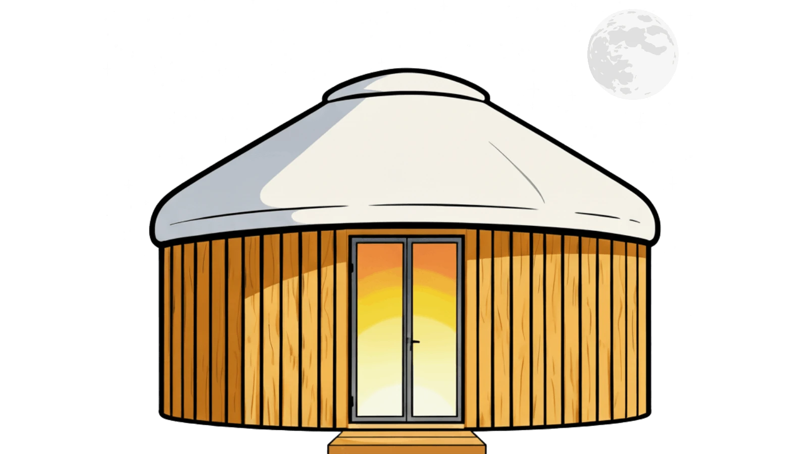 Nouvelle yourte Night Party